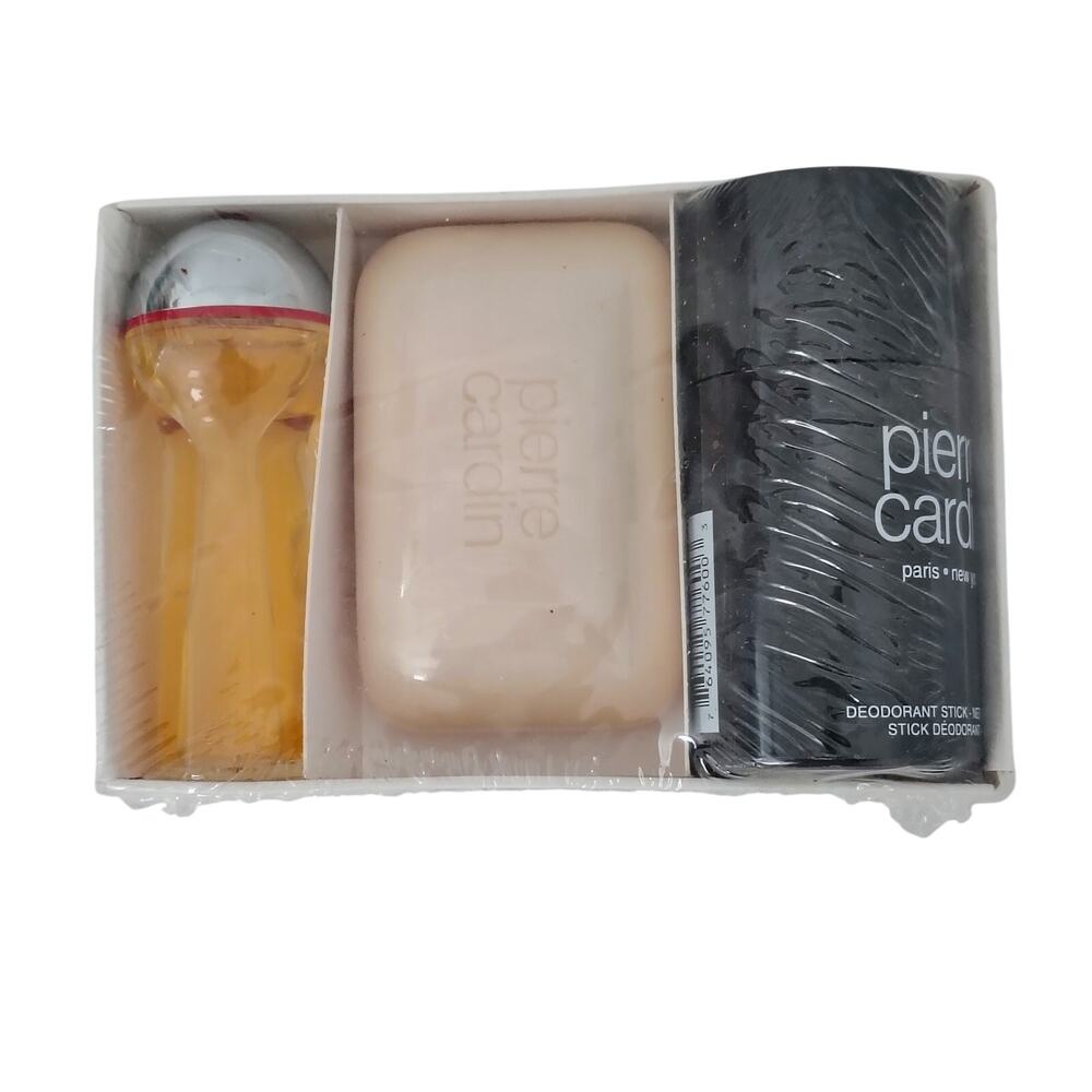 Vintage Pierre Cardin After Shave Splash Soap Bar Deodorant New Travel Set